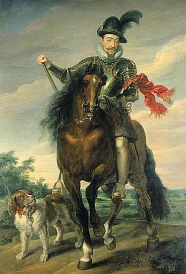 Peter Paul Rubens Equestrian portrait of king Sigismund III Vasa Germany oil painting art